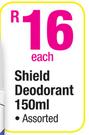 Shield Deodorant Assorted-150ml