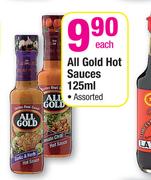 All Gold Hot Sauces Assorted-125ml Each