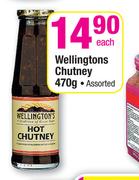 Wellington's Chutney Assorted-470g Each