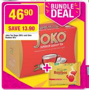 Joko Tea Bags 200's And Glen Roobos 40's
