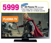 Samsung 51" HD Plasma TV PS51F4000