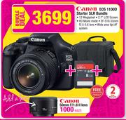 Canon EOS 1100D Starter SLR Bundle