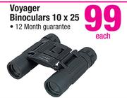 Voyager Binoculars 10x25