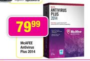McAFEE Antivirus Plus 2014