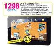HCL 7" Wi-Fi Mechamp Tablet