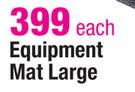 Equipment Mat Large