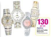Digitime Gents & Ladies Watch Sets-Per Sets