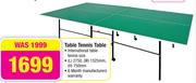  Table Tennis Table