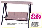 Mainstays 3 Person Swing