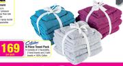 Colibri 6 Piece Towel Pack-Per Pack