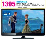 Telefunken 20" HD Ready LED TV SET TLED-20HD