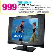 Telefunken 17" TFT LED Panel TLED-17