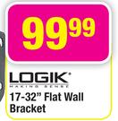 Logik 17-32" Flat Wall Bracket