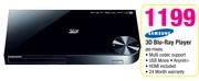 Samsung 3D Blu-Ray Player BD-F5500