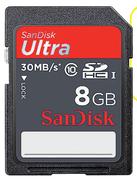 Sandisk 8GB Ultra SDHC