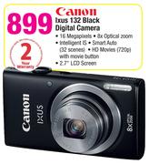 Canon IXUS 132 Black Digital Camera