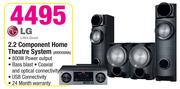 Lg 2.2 Component Home Theatre System ARX5500A