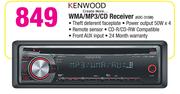 Kenwood WMA/Mp3/Cd Receiver KDC-315M