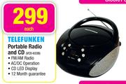 Telefunken Portable Radio And CD VCD-633B