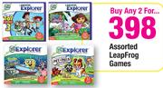 Assorted LeapFrog Games-Any 2nos