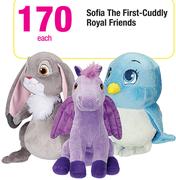Sofia The First-Cuddly Royal Friends-Each