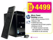 HP Micro Tower Desktop D5T07EA