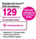 BlackBerry Curve 9320 Smartphone-On U Choose Flexi 100