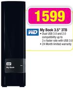 WD My Book 3.5" 3TB