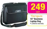 Targus 15" Business Laptop Bag