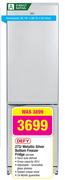 Defy 272L Metallic Silver Bottom Freezer Firdge DFC409