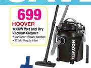 Hoover 1800 Wet And Dry Vacuum Cleaner