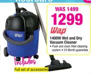 Wap 1400W Wet And Dry Vacuum Cleaner
