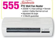 Sunbeam PTC Wall Fan Heater