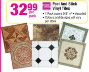 Simple Choice Peel And Stick Vinyl Tiles-Per Pack