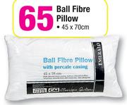 Ball Fibre Pillow 45x70Cm