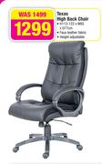 Texas High Back Chair