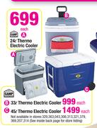 Camp Master 45L Thermo Electric Cooler-Each