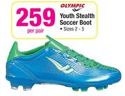 Olympic Youth Stealth Soccer Boot-Per Pair