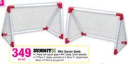Summit Mini Soccer Goals-Per Set