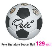 Pele Signature Soccer Ball
