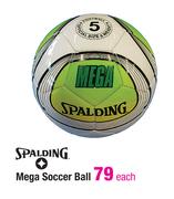 Spalding Mega Soccer Ball