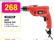 Black & Decker 500W Hammer Drill