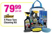 Shield 4 piece Tyre Cleaning kit-Per Set