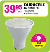Duracell 4W GU10 LED Bulb