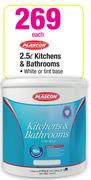 Plascon 2.5L Kitchens & Bathrooms-Each