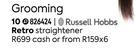 Russell Hobbs Retro Straightener 826424