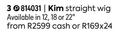 Kim Straight Brazilian Wig 814031