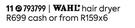Wahl Hair Dryer 793799