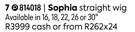 Sophia Straight Brazilian Wig 814018