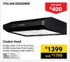 Italian Designer Cooker Hood